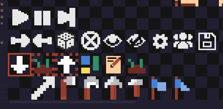 16x16 sprite examples