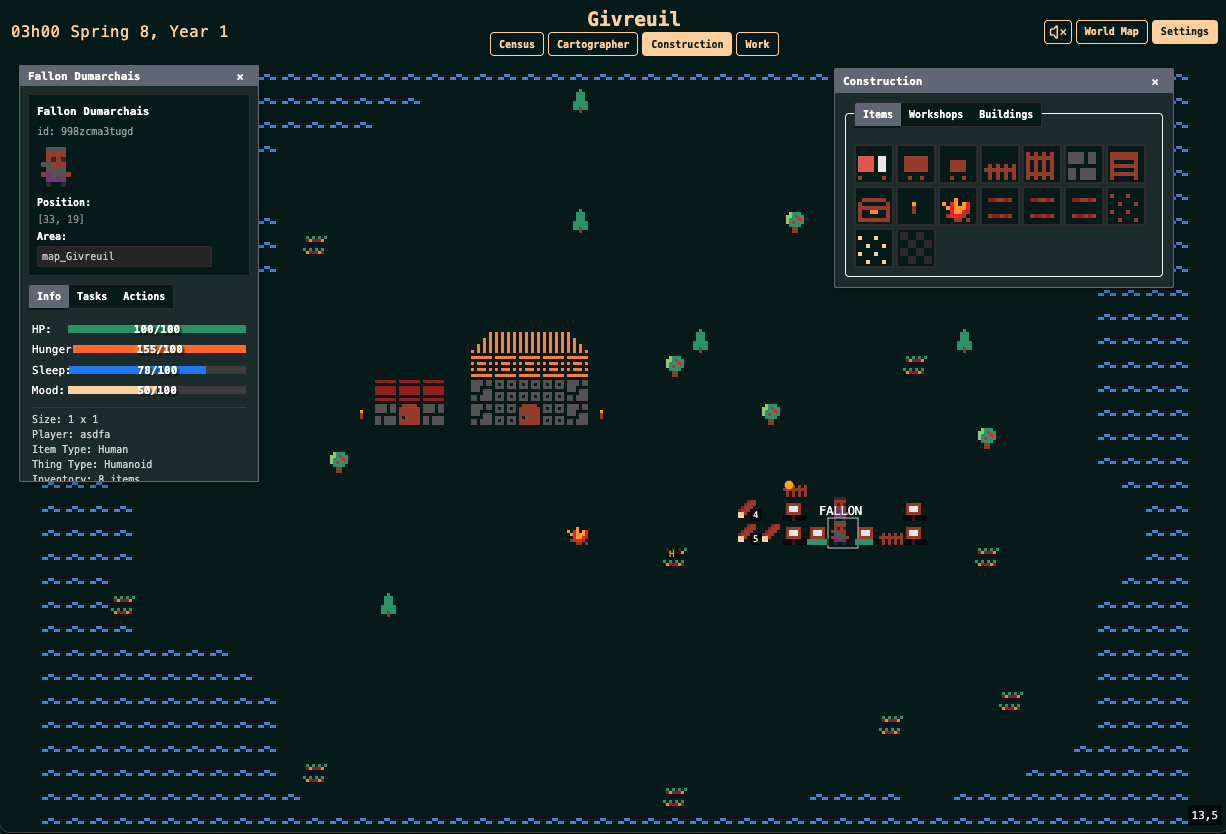 screenshot of echoes of the lake